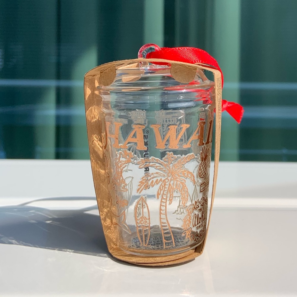 Starbucks Christmas ornament Hawaii edition